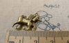 Accessories - 20 Pcs Of Antique Bronze Unicorn Charms Pendants 17x24mm A6305