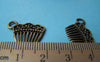 Accessories - 20 Pcs Of Antique Bronze Vintage Style Comb Charms 14x20mm A1629