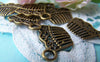Accessories - 20 Pcs Of Antique Bronze Vintage Style Comb Charms 14x20mm A1629