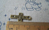 Accessories - 20 Pcs Of Antique Bronze Wire Cross Charms 12x22mm Double Sided A3475
