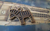 Accessories - 20 Pcs Of Antique Bronze Zebra Horse Charms 17x20mm A3833
