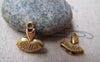 Accessories - 20 Pcs Of Antique Gold Ballet Dress Charms 15x16mm A2354