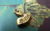 Accessories - 20 Pcs Of Antique Gold Ballet Dress Charms 15x16mm A2354