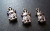 Accessories - 20 Pcs Of Antique Gold Bead Queen Charms 9x16mm A3410