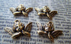 Accessories - 20 Pcs Of Antique Gold Lovely Angel Charms 11x20mm A1542