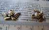 Accessories - 20 Pcs Of Antique Gold Lovely Angel Charms 11x20mm A1542