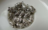 Accessories - 20 Pcs Of Antique Silver 3D Buddha Head Charms Double Sided 8x16mm A6433
