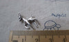 Accessories - 20 Pcs Of Antique Silver 3D Deer Charms 13x20mm A7566