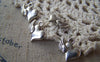 Accessories - 20 Pcs Of Antique Silver 3D Heart Wing Charms 14x14mm A5372
