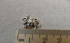 Accessories - 20 Pcs Of Antique Silver 3D Pig Heart Charms 13x13mm A6459