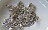Accessories - 20 Pcs Of Antique Silver 3D Two Love Swans Heart Charms Pendant 12x13mm A5386
