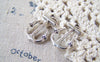 Accessories - 20 Pcs Of Antique Silver Anchor Charms Pendant 15x23mm A5407