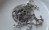 Accessories - 20 Pcs Of Antique Silver Anchor Charms Pendant 18x24mm A7685