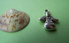 Accessories - 20 Pcs Of Antique Silver Angel Charms 13x17mm A1307