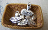 Accessories - 20 Pcs Of Antique Silver Ballet Dress Charms 15x16mm A585