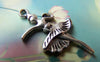 Accessories - 20 Pcs Of Antique Silver Ballet Girl Dancer Pendant Charms 25mm A1550