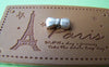 Accessories - 20 Pcs Of Antique Silver Bowtie Knot Spacer Beads 5.5x10mm A797