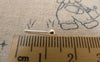 Accessories - 20 Pcs Of Antique Silver Brass Earring Stud Posts With Stopper Steel Pin 3x13mm A6235