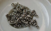 Accessories - 20 Pcs Of Antique Silver Buddha Charms 9x12mm Double Sided A6303