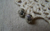 Accessories - 20 Pcs Of Antique Silver Buddha Head Beads Charms 7mm A5723