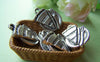 Accessories - 20 Pcs Of Antique Silver Cake Charms 15x20mm A2843