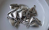 Accessories - 20 Pcs Of Antique Silver Catamaran Sailing Boat Charms 17x24mm A7729