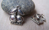 Accessories - 20 Pcs Of Antique Silver Cheery Charms 15x20mm A1339