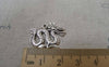 Accessories - 20 Pcs Of Antique Silver Chinese Dragon Charms 19x24mm A7355