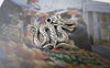 Accessories - 20 Pcs Of Antique Silver Chinese Dragon Charms 19x24mm A7355