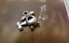 Accessories - 20 Pcs Of Antique Silver Chopper Helicopter Charms 13x15mm A6188