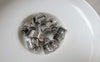 Accessories - 20 Pcs Of Antique Silver Classic Book Charms 8x12mm A6822