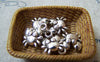 Accessories - 20 Pcs Of Antique Silver Crab Charms 10mm Double Sided A5712