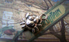 Accessories - 20 Pcs Of Antique Silver Crab Charms 10mm Double Sided A5712