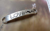 Accessories - 20 Pcs Of Antique Silver Curved Bracelet Connector Charms 6x38mm  A6196