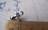 Accessories - 20 Pcs Of Antique Silver Dummy Pacifier Soother Charms 10x14mm A850