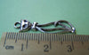Accessories - 20 Pcs Of Antique Silver Filigree Bowtie Kitten Cat Charms 16x22mm A4146