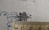 Accessories - 20 Pcs Of Antique Silver Filigree Butterfly Connector Charms 14x17mm A6028
