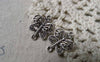 Accessories - 20 Pcs Of Antique Silver Filigree Butterfly Connector Charms 14x17mm A6028
