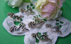 Accessories - 20 Pcs Of Antique Silver Filigree Dove Bird Charms 13x19mm A814