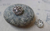 Accessories - 20 Pcs Of Antique Silver Filigree Flower Spacer Bead Caps 12mm A5927