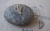 Accessories - 20 Pcs Of Antique Silver Filigree Leaf Charms 10x16mm A4162