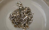 Accessories - 20 Pcs Of Antique Silver Filigree Leaping Frog Charms 12x20mm A7467