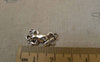 Accessories - 20 Pcs Of Antique Silver Filigree Leaping Frog Charms 12x20mm A7467