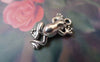 Accessories - 20 Pcs Of Antique Silver Filigree Leaping Frog Charms 12x20mm A7467