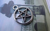 Accessories - 20 Pcs Of Antique Silver Filigree Star Ring Charms 20mm A7677