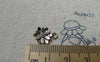 Accessories - 20 Pcs Of Antique Silver Flower Charms 10x14mm A6570