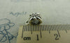 Accessories - 20 Pcs Of Antique Silver Flower Necklace Bail Charms 6x8mm A5831