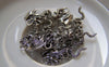 Accessories - 20 Pcs Of Antique Silver Flying Dragon Charms Pendant 15x28mm A5798
