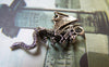 Accessories - 20 Pcs Of Antique Silver Flying Dragon Charms Pendant 15x28mm A5798