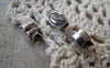 Accessories - 20 Pcs Of Antique Silver Give Me A Kiss Lips Beads 7x10mm A5374